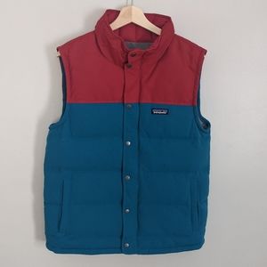 Patagonia Bivy Down Puffer Vest - Colorblock